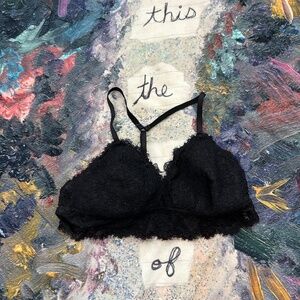 Aerie Black Lace Bralette
